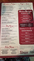 Joey's West menu