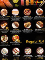 21 Sushi House menu
