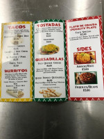 Lt's Tacos menu