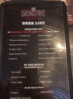 Columbia River Roadhouse menu