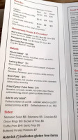 Mac's Chatham Fish Lobster menu