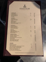 Db Sports Steakhouse menu
