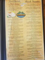El Cancun menu