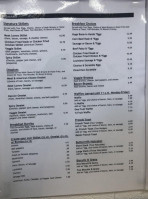 Skillets Cafe menu