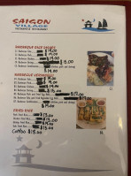 Saigon Village menu