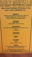 Great Lakes Grill menu