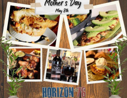 Horizon 76 American Grill House food