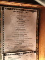 Hot French Chix menu