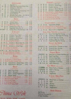 China Wok menu