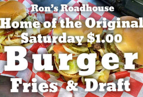 Ron's Roadhouse Tavern food