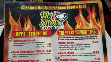 Hot Shots Grill inside
