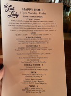 Lost City Oyster House menu