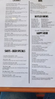 The Blind Goat Food And Drink Co menu