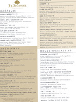 Chevy Chase Country Club menu