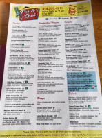 120 Pub And Grub menu