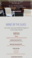 Red Or White At The Wharf menu