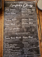 Loafers Glory menu