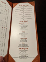 110 Grill menu