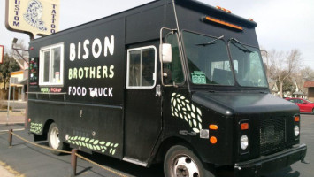 Bison Brothers Food Truck outside