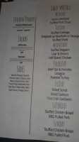 Lu-lou's Cafeteria menu