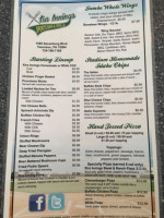 Xtra Innings Sports And Grille menu