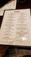 Clarksburg Tavern menu
