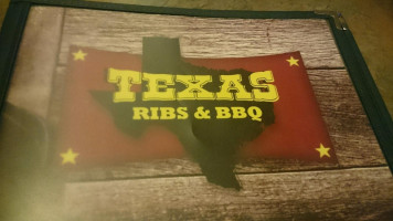 Texas Ribs and BBQ outside