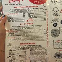 Lenny’s menu