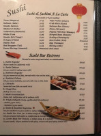 Kouzoku Japanese Steakhouse menu