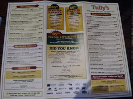 Tully's Good Times Clarks Summit menu