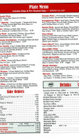 Bob's Taco Station menu