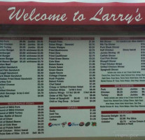 Larry's Pit Bbq menu