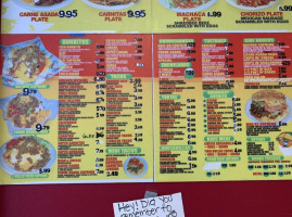 Julian's Taco Shop menu