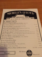 Michelle's menu