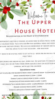 The Upper House menu