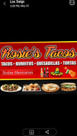 Rosie's Tacos food