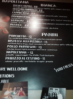 Forno Napoli Pizza Italian Kitchen menu