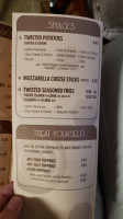Twisteas menu