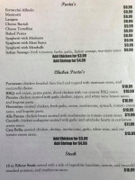 Casa Bella Pizza And Grill menu