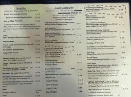 Elk Harbor Lakeside Campground, Store And Cafe menu