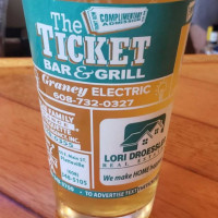 The Ticket Grill food