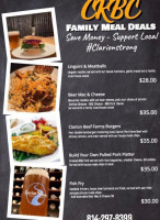 Clarion River Brewing Company food