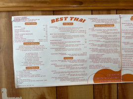 Best Thai menu