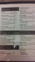 The Palace Restaurant Bar menu