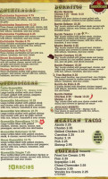 Los Reyes menu