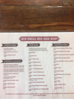 3c's Grill menu