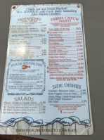 Jazzy's Mainely Lobster menu