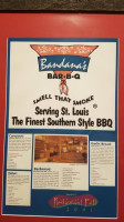 Bandana's B Q menu