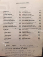 Riverside Tavern menu