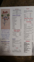 Shark's Grill menu